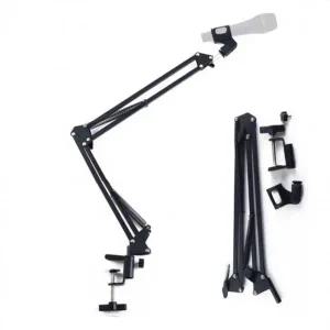 2단관절 탁상고정용 고정대 마이크 스탠드 거치대