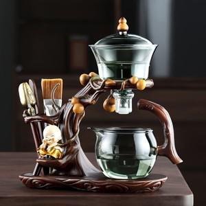 5 가지 모양 유리 자동 차 세트 레이지 맨 티웨어 티팟 마그네틱 물 찻주전자 부착 찻잔 T