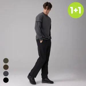 에버라스트 남자 코듀로이 팬츠 밴딩 골덴바지 2장