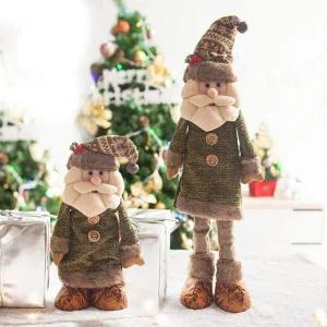 [아트박스]/플라워트리 크리스마스 산타 인형 대형장식 키크는그린 50cm 소품