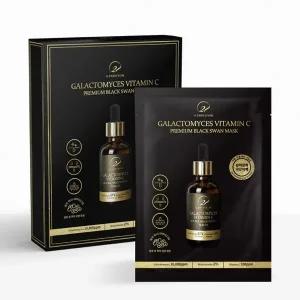 고품질 O21 갈락토미세스 비타민C 블랙스완 마스크 10매 블랙마스크 (WC7DCF7)