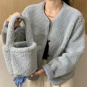 데이지-양털가방셋트