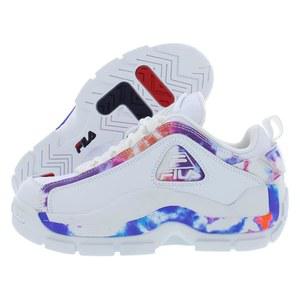 필라 그랜트 힐 2 로우 타이 염색 소녀 신발