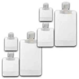 [하프클럽/]휴대용 튜브 파우치 세트 3종 2P 리필 여행 샴푸 소분