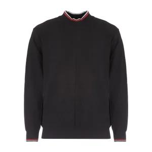 롯데광복 레드옥스2023 F/W 캐주얼 울캐시미어 반폴라니트(R234SW964BK-GB) 214737