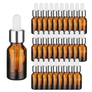 [알티피아]향수용기 실버 뚜껑 스포이드 브라운 공병 15ml 30개