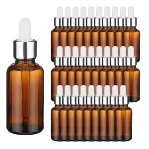 [알티피아]향수용기 실버 뚜껑 스포이드 브라운 공병 30ml 30개