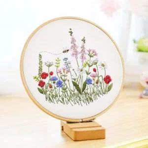 공예 자수도안 자수틀 프랑스자수 패키지꽃밭