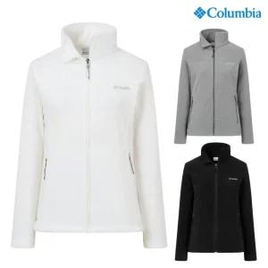 컬럼비아 여성 플리스 풀집업 재킷 여자 플리스 자켓 데일리 후리스