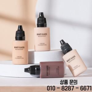 뷰티 글레이즈드 24시간 HD 풀 커버 매트 리퀴드 파운데이션 천연 방수 페이스 메이크업 피부색을 밝게