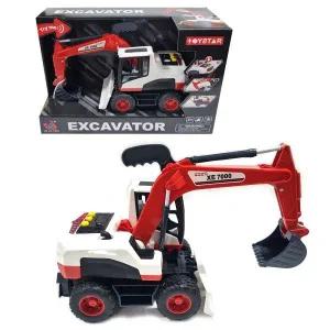 데코앤 월드 중장비 포크레인 미니카 작동완구