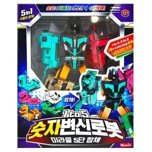 올림포스 1 to 5 숫자변신 로봇
