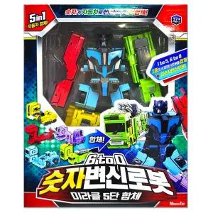 올림포스 6 to 0 숫자변신로봇