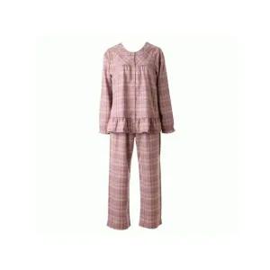 [솔브]비너스 정상 커플잠옷 빅 체크 선염 기모 여성 파자마 VPA4555W A_P407513773