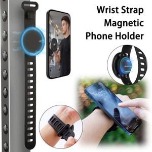손목 스트랩 마그네틱 휴대폰 핸드폰 거치대 (헬스장  스포츠  유모차  쇼핑  워터병  자동차 내비게이션용