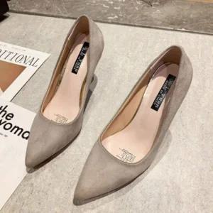 인기상품 여성 결혼식 하객룩 단아한 구두 뾰족코 하이힐 7cm [WDC1D6D_250918]