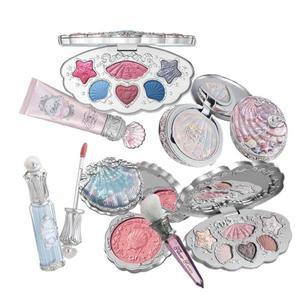 플라워 노즈 쉘 쥬얼 컬렉션 프로페셔널 메이크업 기프트 세트 아이섀도우 블러셔 립글레이즈 세팅 파우더