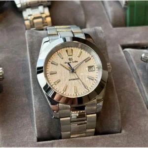 Grand Seiko 세이코 [세금포함] [정품] 커스텀 Elegance 화이트 Wood Men MOD 시계 - NH35 명품시계 패션시