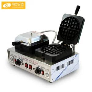 태양산업 전기 벨기에 사각 와플제조기 WBR-450T 푸드트럭 간식메이커 업소용 와플기기