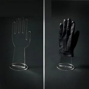 아크릴 상품진열대 장갑소품대 전시대 받침대 선반 투명 촬영 거치대