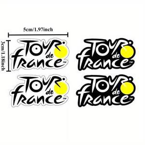 2장/개 4장/개, 로드 바이크 라이딩 스티커 - 긁힘 방지 장식 스포츠 레이싱 비닐