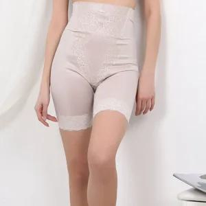 레이스 복부보정 하이웨이스트 쟈가드 사각 여성 거들용 여자 속옷 속바지 팬티 라인 뱃살 똥배 압박복