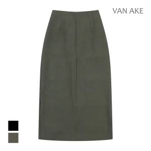 [반에이크] 뒷트임 롱스커트_VB3YSKQ302Z