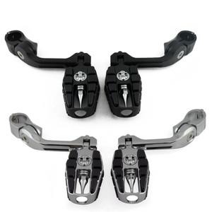 32mm 하이웨이 페그 조정  바이크 오토바이 Footpegs 엔진 가드 크래시 바 발판 마운트 Harley Sportster X