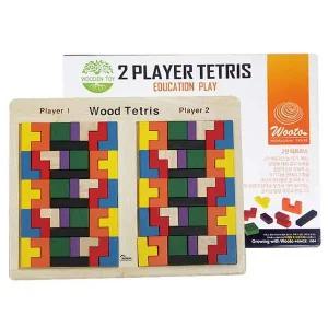우토 테트리스 2인용 나무조립 원목완구