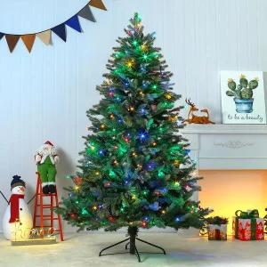 [아트박스]/위드마켓 180cm LED 전나무 혼합 트리세트(칼라) 0363/A전구