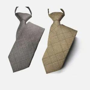 [콩심팥심]크리스티안파본 솔리드 남성 자동넥타이 컬렉션