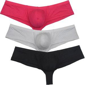 오로코주코 남성 모달 치키 반바지 브리프 브라질 비키니 속옷 스킴피 복서 벌지 파우치 트렁크