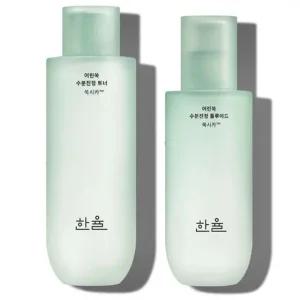 고품질 한율 어린쑥 수분진정 2종 (토너+플루이드) (WDA2F94)