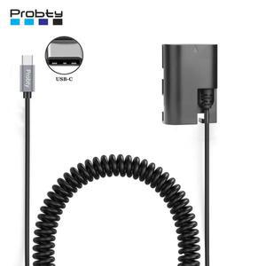 ACK-E6 DR-E6 USB-C 커플러 LP-E6 더미 배터리 키트 캐논 EOS R 80D 5D Mark II IV 용