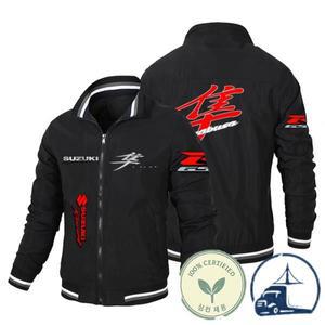 남성용 스즈키 하야부사매니아 사이클링 재킷 레이싱 오토바이 스포츠 코트 윈드브레이커 대형