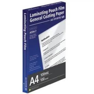 문화산업 A4코팅지 100mic 기계용