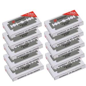 도루코 화장도 양면면도날 100P 도루코면도날 도루코안전면도기날 양날면도날 도루코화장도날 면도칼