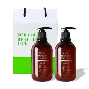 고품질 모링가 블랙튤립 샴푸 500ml 2개 헤어 선물세트 맥주효모샴푸 (WDC7784)