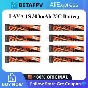 Air65 Meteor65 Pro O4 Whoop Drone FPV 레이싱 드론 비행기용 BETAFPV LAVA 1S 300mAh 75C 3.8V 배터리