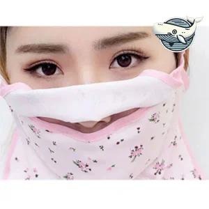 여름 쿨마스크 여성용 꽃무늬 개폐형 색상 다양