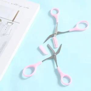 고품질 눈썹 빗 숱 정리 칼 가위 뷰티 도구 소품 M10793 빗눈썹숱가위 (WDF40A9)