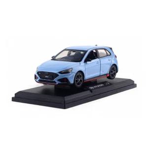 현대 i30 N 받침대 포함 메탈 미니카 미니어처 자동차 장식 피규어 장난감