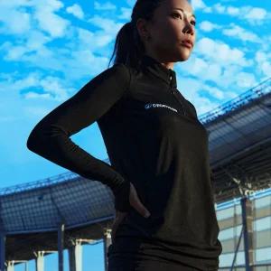 데카트론 여성 하프집업 러닝 긴팔 티 런 웜 100 칼렌지