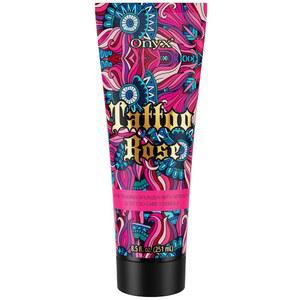 오닉스 타투 로즈 태닝 침대 로션 브롱징 액셀러레이터 여성 빛나는 태닝과 고른 색상 페이드 잉크 포뮬러 보습 및 논그리스 실내외 애호가 타입