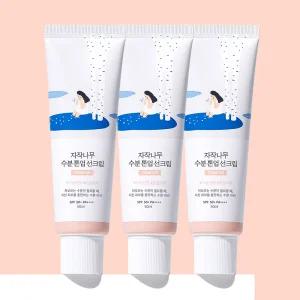 3개 SET 라운드랩 자작나무 수분 톤업 선크림 50ml SPF 50 PA 톤업선크림 755606