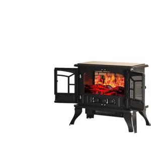 실내 난방기 불멍 벽난로 화목난로 유럽식 유럽 화목 가정용 소형