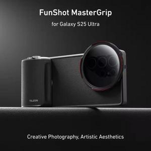 텔레신 삼성 갤럭시 S25 울트라용 사진 촬영 폰 케이스 키트 (핸들, 67MM CPL ND32 필터, 렌즈 어댑터 포함
