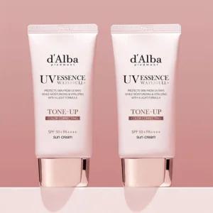 달바 워터풀 톤업 선크림 핑크 SPF50+ 50ml 2개