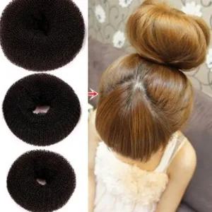 ksr 풍성한 올림머리 똥머리 당고머리 도넛 밴드 자국안남는머리끈 올림머리끈