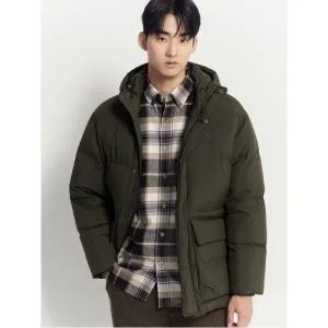 [빈폴멘] 사파리 구스 다운 - 카키 (BC4X38O07H)